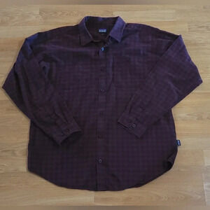 Patagonia‎ Men’s Long Sleeve Organic Cotton Button Down Shirt Size Large EUC